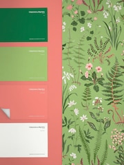 Graham & Brown Green Oshibana 10M Wallpaper - Image 4 of 4