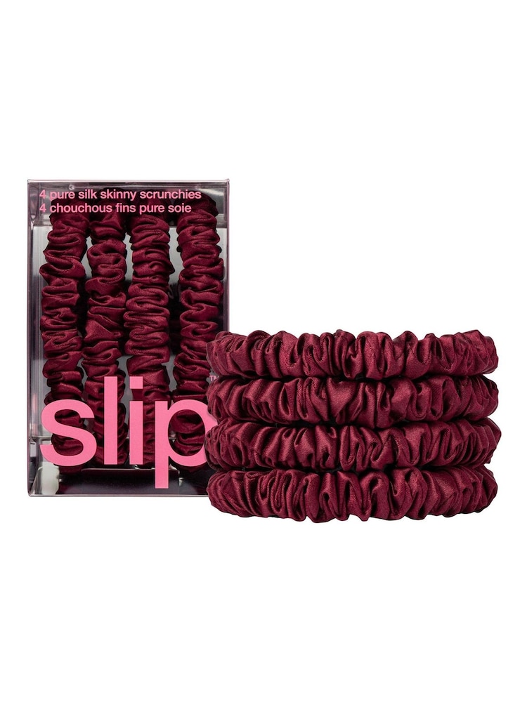 Slip Skinny Silk Scrunchies 4 Pack - Image 1 of 5 Slip Skinny Silk Scrunchies 4 Pack - Image 1 of 5