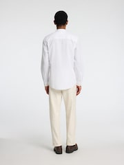 Selected Homme White Long Sleeve Shirt - Image 3 of 4