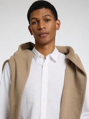 Selected Homme White Long Sleeve Shirt - Image 4 of 4