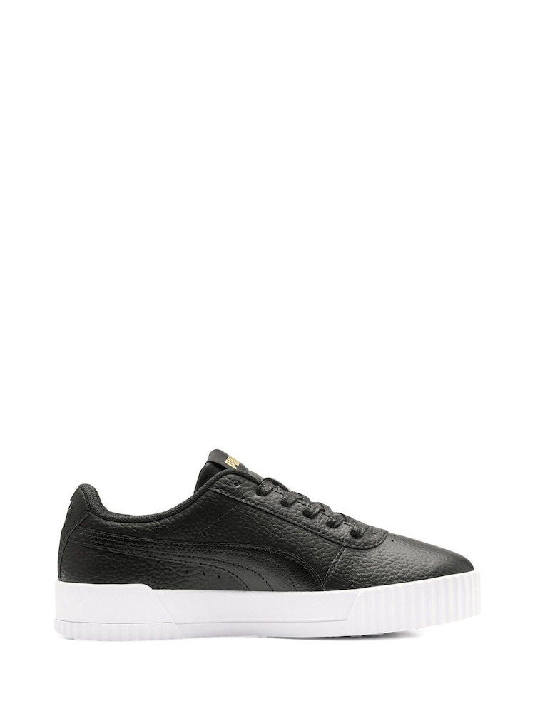 Puma Black Womens Carina Lux Trainers - Image 1 of 6