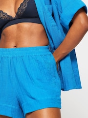 KBX Blue Annie Cheesecloth Shorts - Image 5 of 7
