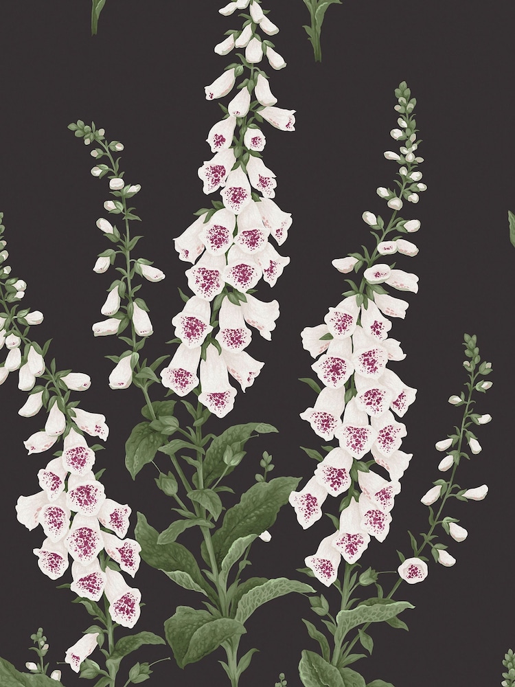 Graham & Brown Night Foxglove A4 Wallpaper Sample - Image 2 of 4
