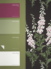 Graham & Brown Night Foxglove A4 Wallpaper Sample - Image 4 of 4