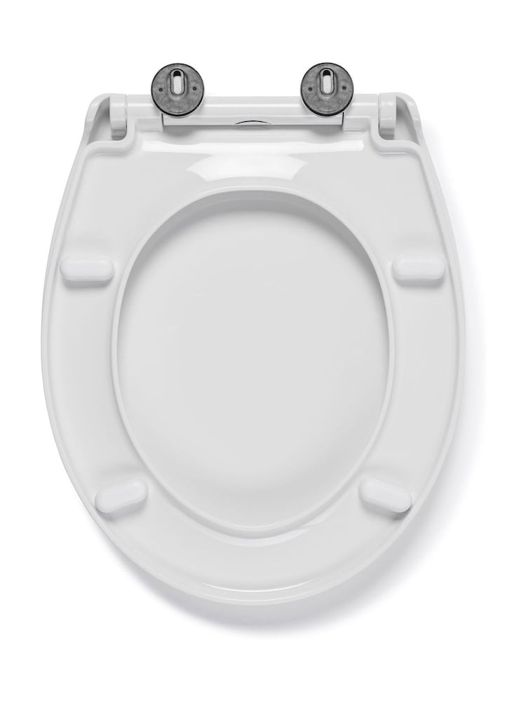 CROYDEX White Coniston Toilet Seat - Image 4 of 4 CROYDEX White Coniston Toilet Seat - Image 4 of 4
