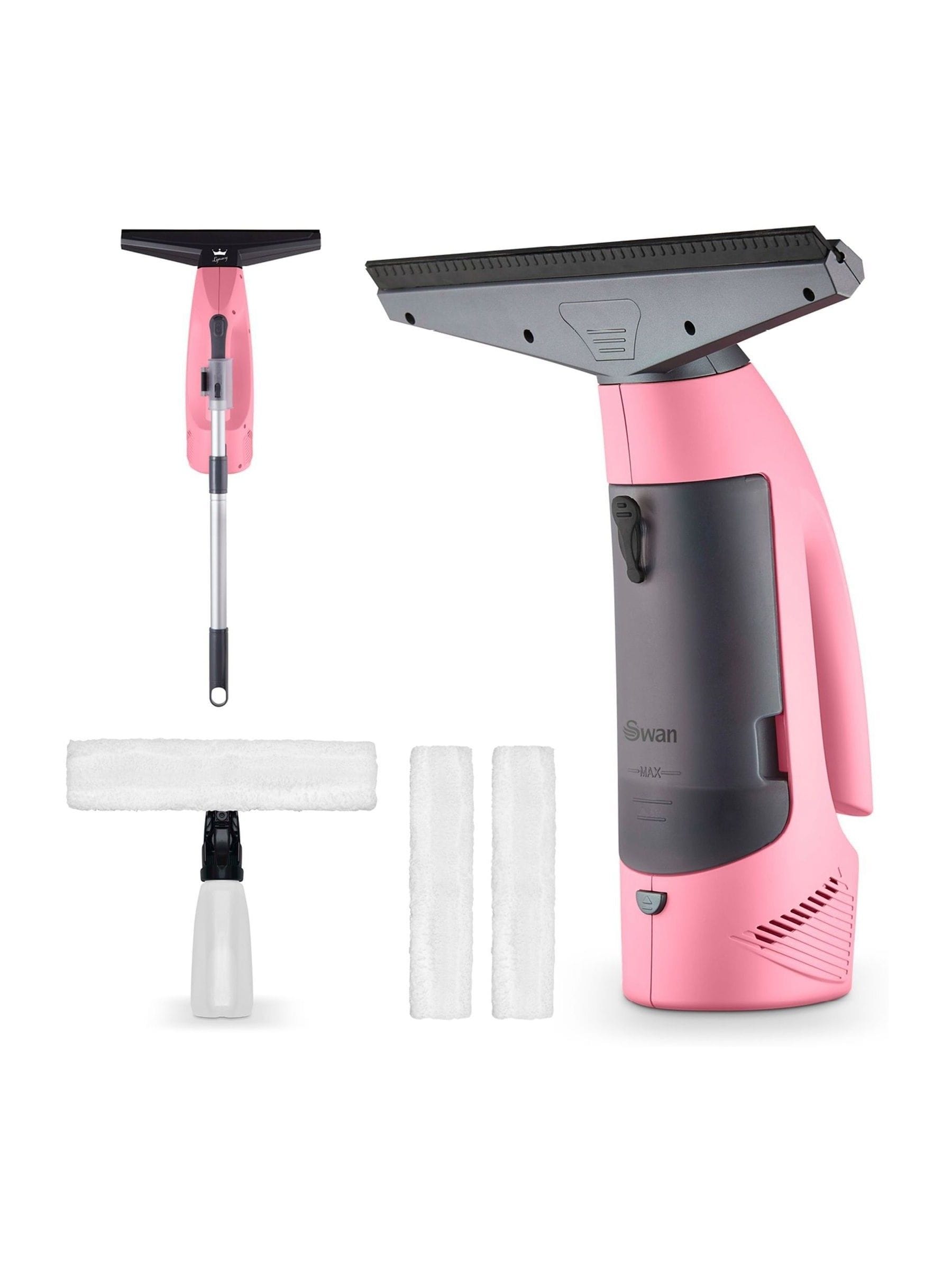 Swan Unisex Pink Tv's Queen Of Clean Cordless Window Vacuum Cleaner - Image 1