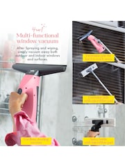 Swan Pink TV's Queen of Clean Cordless Window Vacuum Cleaner - Image 4 of 6