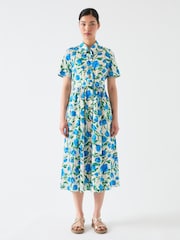 LK Bennett Calder Multi 100% Cotton Shirt dress - Imagen 1 de 3