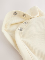 Blue Stripe Baby Knitted Dunagrees and Bodysuit Set (0mths-2yrs) - Image 6 of 11