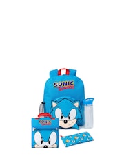 Vanilla Underground Blue Unisex Kids Sonic the Hedgehog Backpack Set 4 Piece - Image 1 of 6