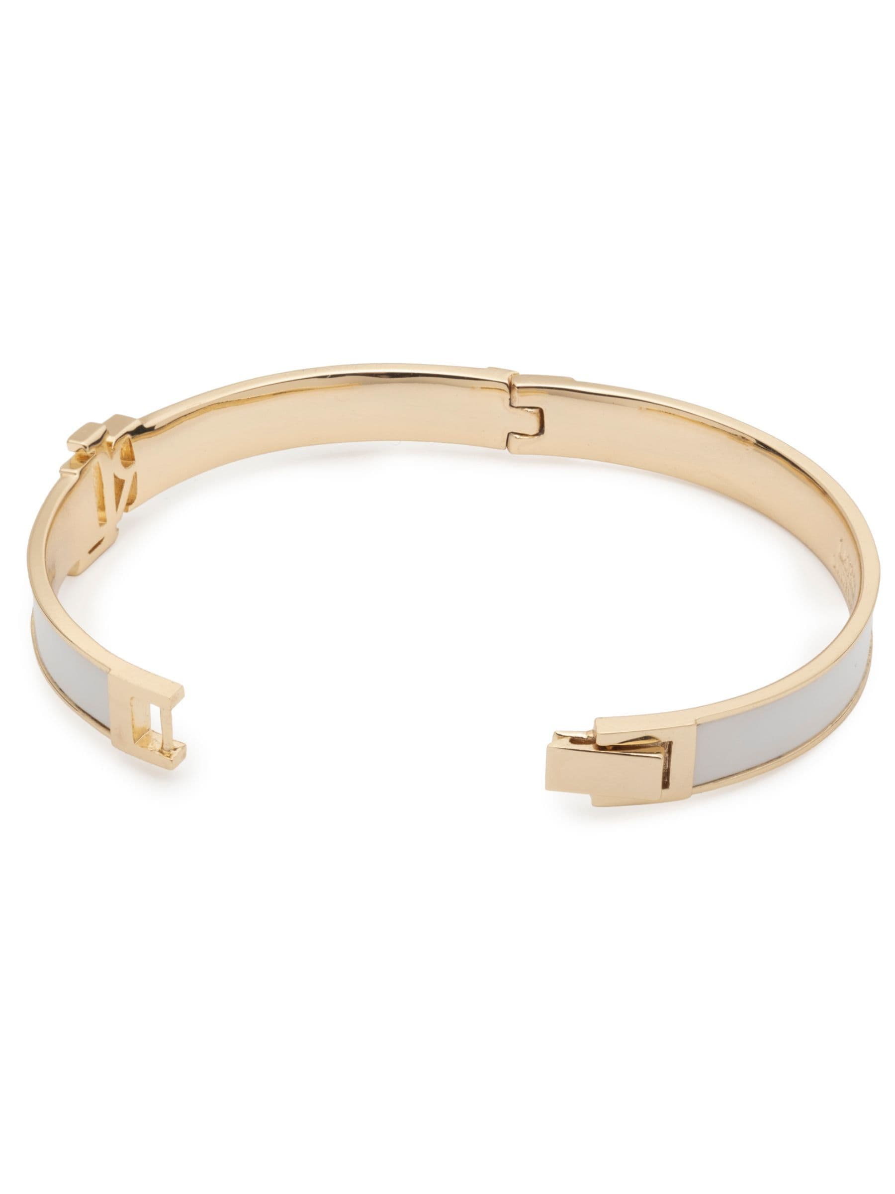 Kopen Lauren Ralph Lauren Gold Tone Colour Hinge Bangle Bracelet