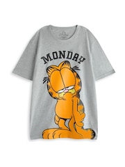 Vanilla Underground Mens Garfield Short Sleeve Long Leg Pyjamas Set - صورة 2 من 6