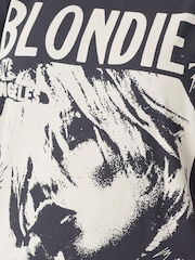 Vanilla Underground Grey Oversized Womens Blondie Short Sleeved T-Shirt - Image 6 of 6