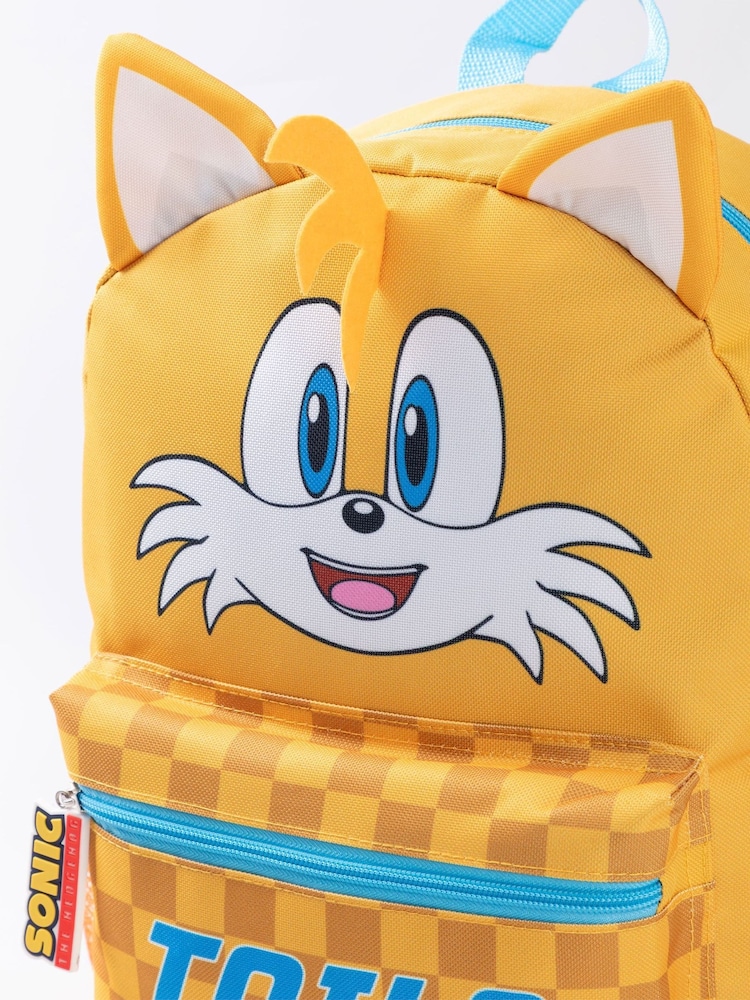Vanilla Underground Yellow Kids Sonic The Hedgehog Tails Backpack - Image 6 of 6