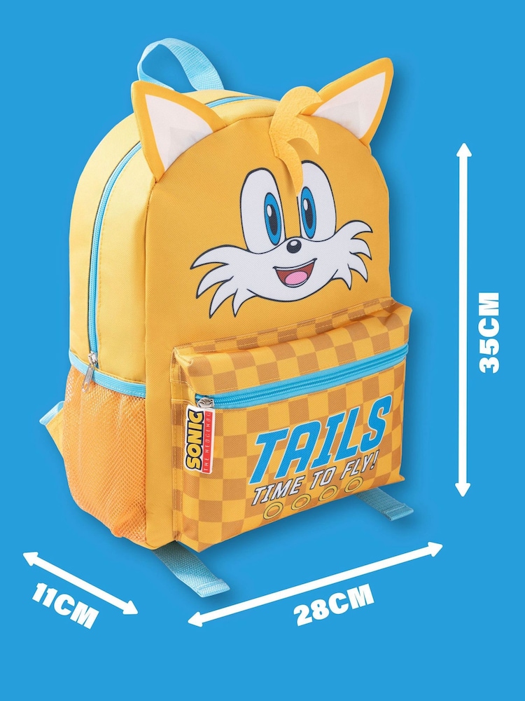 Vanilla Underground Yellow Kids Sonic The Hedgehog Tails Backpack - Image 7 of 7