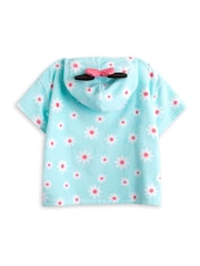 Vanilla Underground Blue Girls Disney Minnie Mouse Towelling Cotton Co-ord Coverup 2 Piece - Image 2 of 6