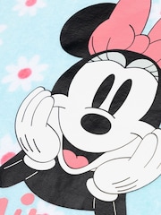 Vanilla Underground Blue Girls Disney Minnie Mouse Towelling Cotton Co-ord Coverup 2 Piece - Image 3 of 6
