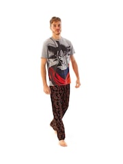 Vanilla Underground Mens Dragon Ball Z Goku Short Sleeve Long Leg Pyjamas Set - صورة 6 من 6
