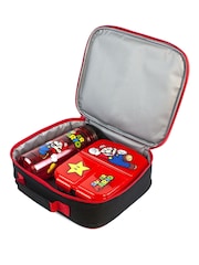 Vanilla Underground Black Kids Nintendo Super Mario Lunch Bag Bottle and Snack Pot Set - Image 5 of 6