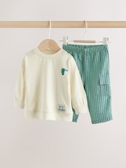 Green Dogs Baby Top and Trousers Set (0mths-3yrs) - Image 6 of 16