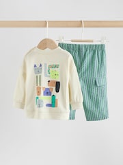 Green Dogs Baby Top and Trousers Set (0mths-3yrs) - Image 9 of 16