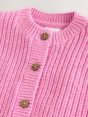 Pink Little Giggles - سترة كارديغان مطرزة من الخلف للبيبي (0شهر-2سنة) - صورة 4 من 7