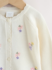 Hvit - Babycardigan (0mnd.–2år) - Bilde 3 av 7