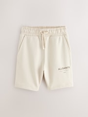 Neutrale Farbe - smALLSAINTS Underground Sweat-Shorts aus 100% Baumwolle - Bild 6 von 11