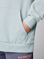 smALLSAINTS Light Blue Oversized Underground Pullover Hoodie - Image 6 of 11