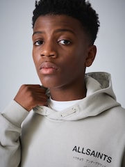 smALLSAINTS Stone Oversized Underground Pullover Hoodie - Image 4 of 12