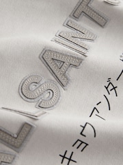 smALLSAINTS Stone Oversized Underground Pullover Hoodie - Image 9 of 12