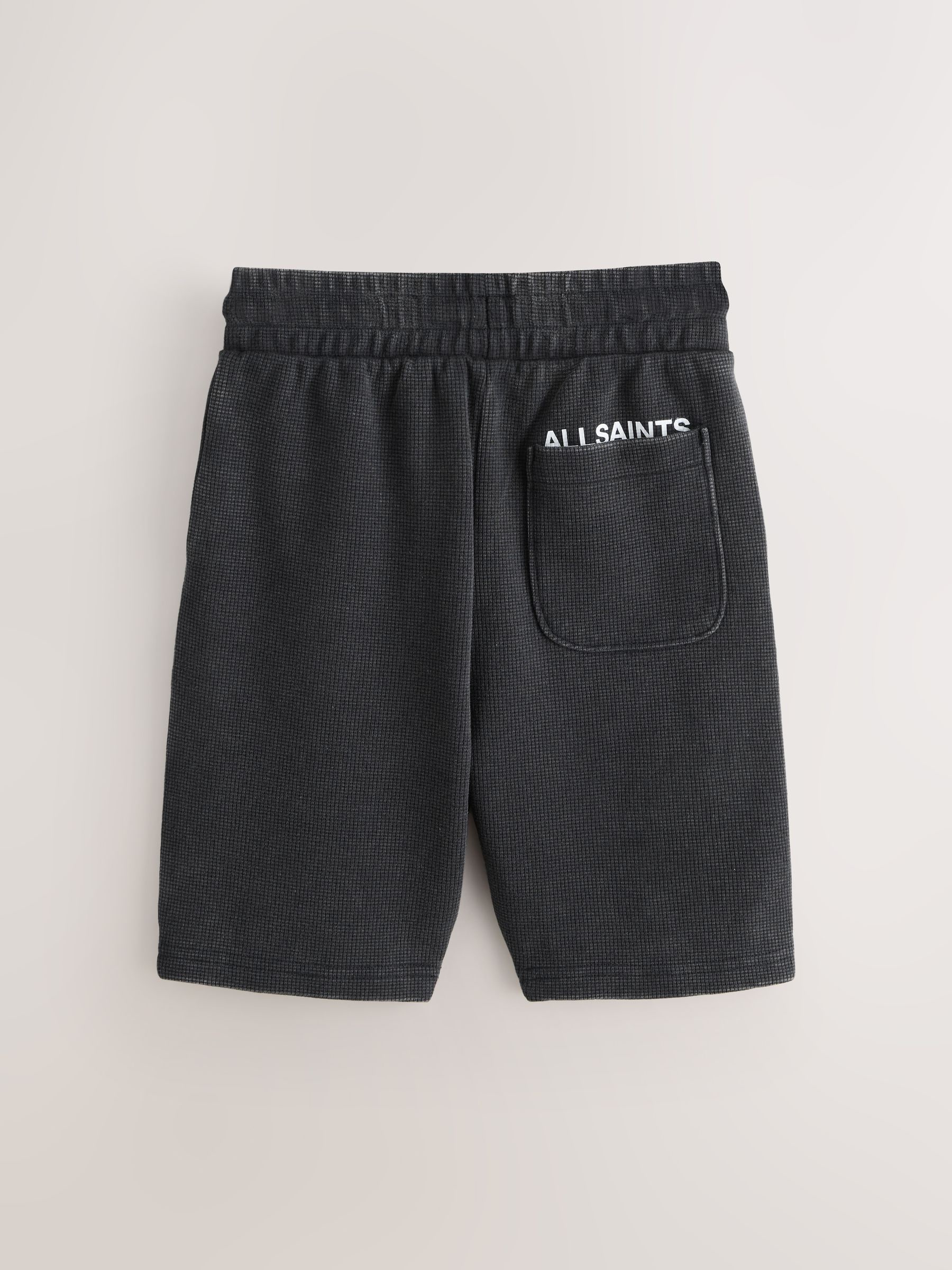 Buy smALLSAINTS Washed Black/Waffle Underground Sweat Shorts from