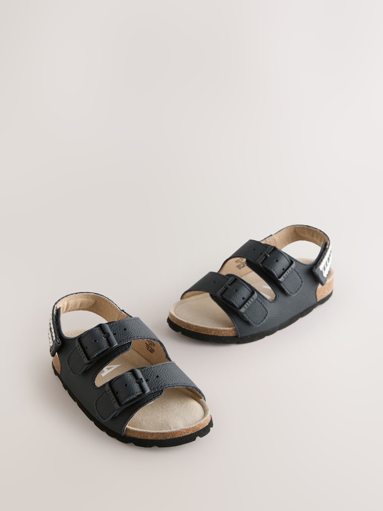Baker by Ted Baker Double Strap Footbed Sandals - Image 2 of 5