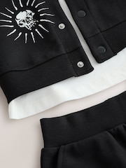 smALLSAINTS Motive Jacket T-Shirt and Shorts 3 Piece Set - صورة 13 من 15