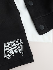 smALLSAINTS Motive Jacket T-Shirt and Shorts 3 Piece Set - صورة 15 من 15