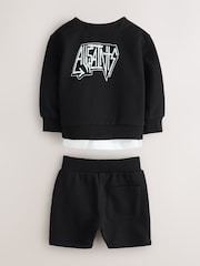 smALLSAINTS Motive Jacket T-Shirt and Shorts 3 Piece Set - صورة 9 من 15