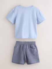 smALLSAINTS Biggy Oversized T-Shirt and Sweat Shorts Younger Set - صورة 2 من 5