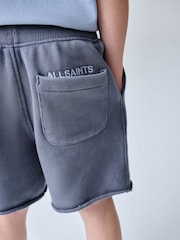 smALLSAINTS Blue Biggy Oversized T-Shirt and Sweat Shorts Younger Set - Image 6 of 11