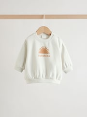 Grey/Rust Sun Sweat Top and Joggers Baby Set (0mths-2yrs) - Image 7 of 15