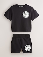 smALLSAINTS Distortion T-Shirt and Sweat Shorts Set - Bild 14 von 20