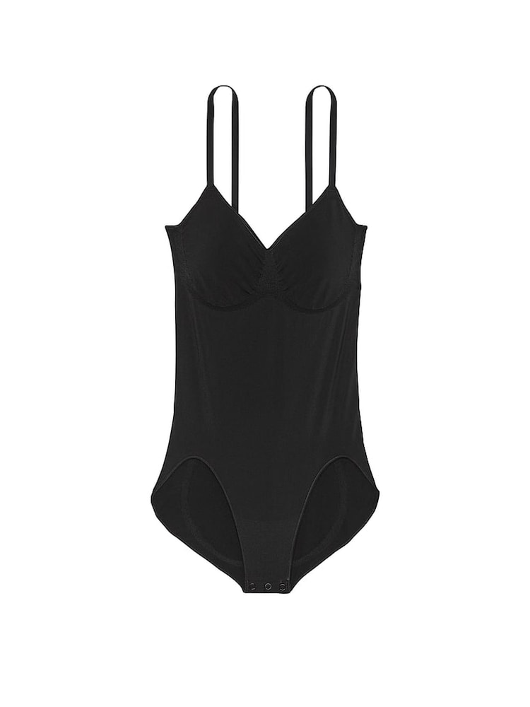 Victoria's Secret Black Seamless Shaping™ Bodysuit - Image 3 of 3
