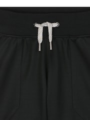 BOSS Black Logo Tie Waist Shorts - Image 3 of 4