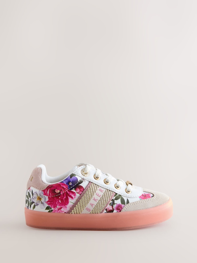 Baker by Ted Baker Tape Trainers with Gum Sole - Image 1 of 8 Baker by Ted Baker Tape Trainers with Gum Sole - Image 1 of 8