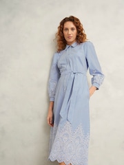Hobbs Blue Juliette Dress - Image 1 of 4