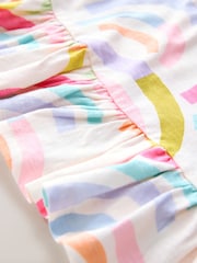 Rainbow Short Sleeve Peplum T-Shirt (3mths-7yrs) - Image 4 of 4