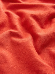 أحمر مربعات صغيرة - Short Sleeve Pocket T-Shirt (3mths-7yrs) - صورة 3 من 4