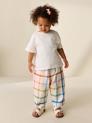 White Short Sleeve Pocket T-Shirt (3mths-7yrs) - Image 2 of 8
