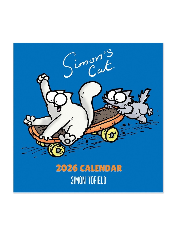 Portico Designs 2026 Simon's Cat Square Wall Calendar & Slim Diary Set - Image 2 of 6