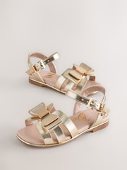 Aur - Baker by Ted Baker Fisherman Sandals with Bow - Imaginea 4 din 5