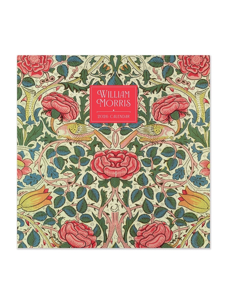 William Morris 2026 WM Square Wall Calendar & Slim Diary Set - Image 2 of 6 William Morris 2026 WM Square Wall Calendar & Slim Diary Set - Image 2 of 6